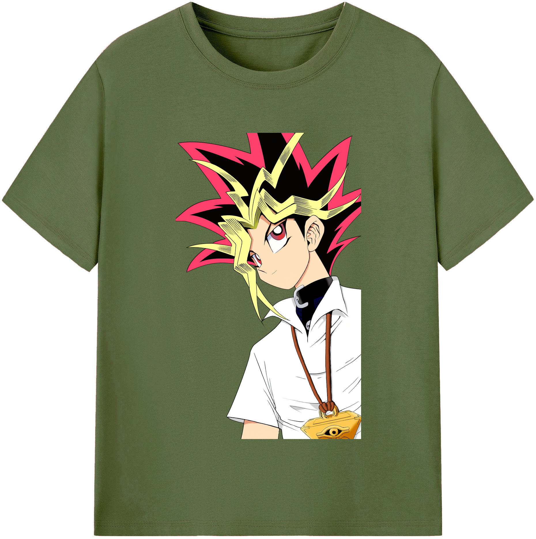 （画像用） 遊☆戯☆王 Yu-Gi-Oh! 綿100％半袖Tシャツ（フロントプリント）